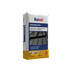 Bexel Adhesivo Fachadas Flex Blanco Saco 20 Kg